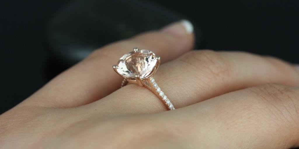 k color diamond in rose gold